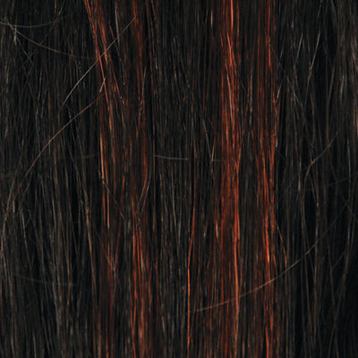 243H - Dark Brown with Dark Red Highlights