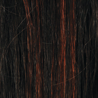 243H - Dark Brown with Dark Red Highlights