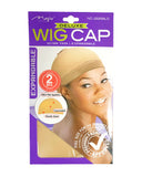 Deluxe Wig Cap 2 Pcs | Blonde