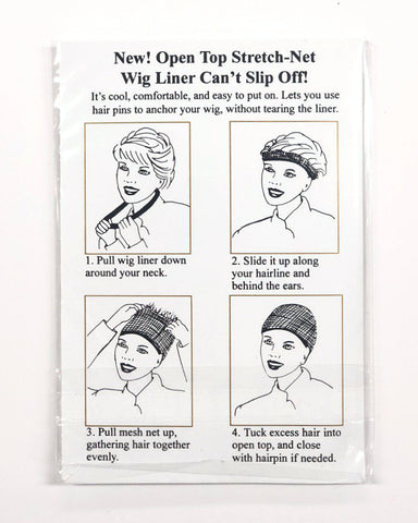 Wig Liner Open Mesh | Back Info